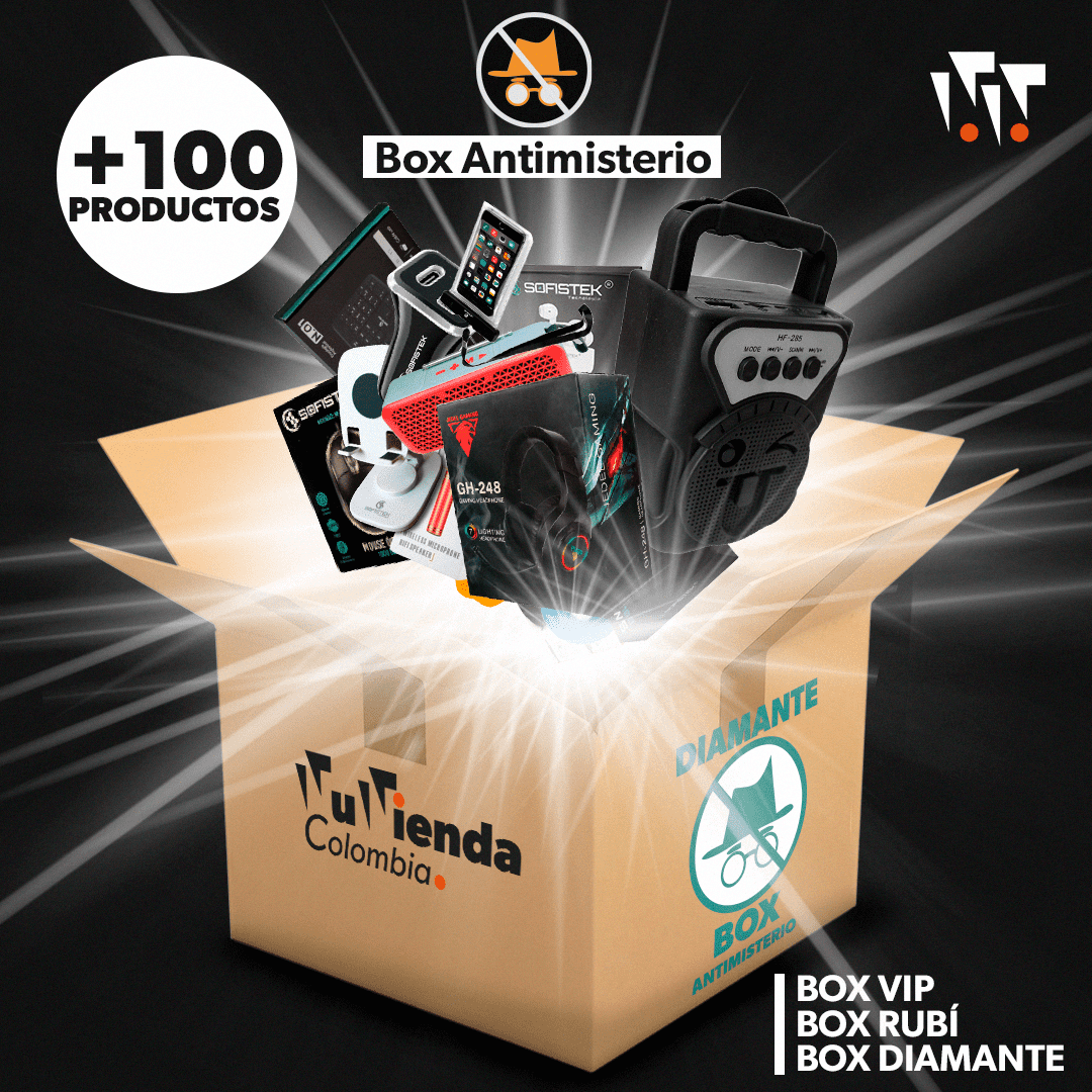 Caja Anti misterio (Ahora sabrás que contiene cada una)