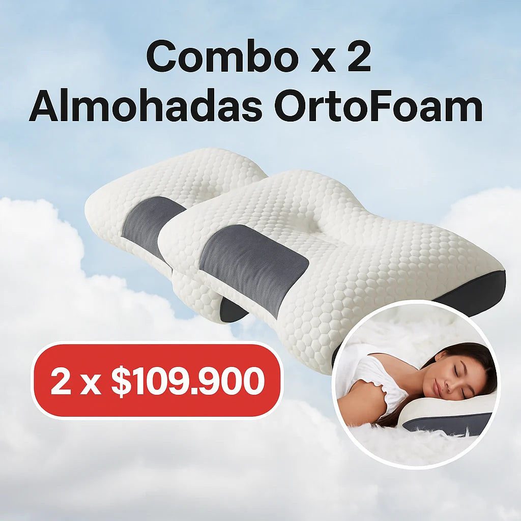 Almohadas Ortopedicas x2
