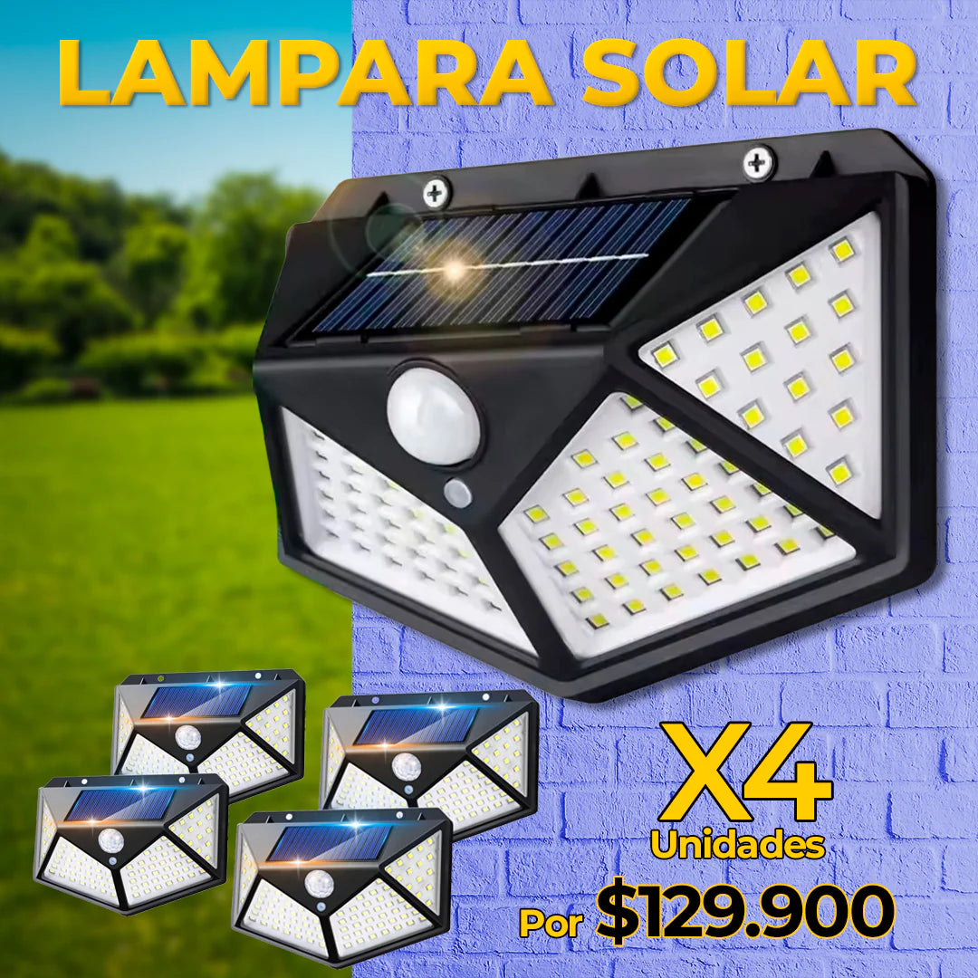 Lampara Solar Pack x 4 ¡Liquidación de Bodega!