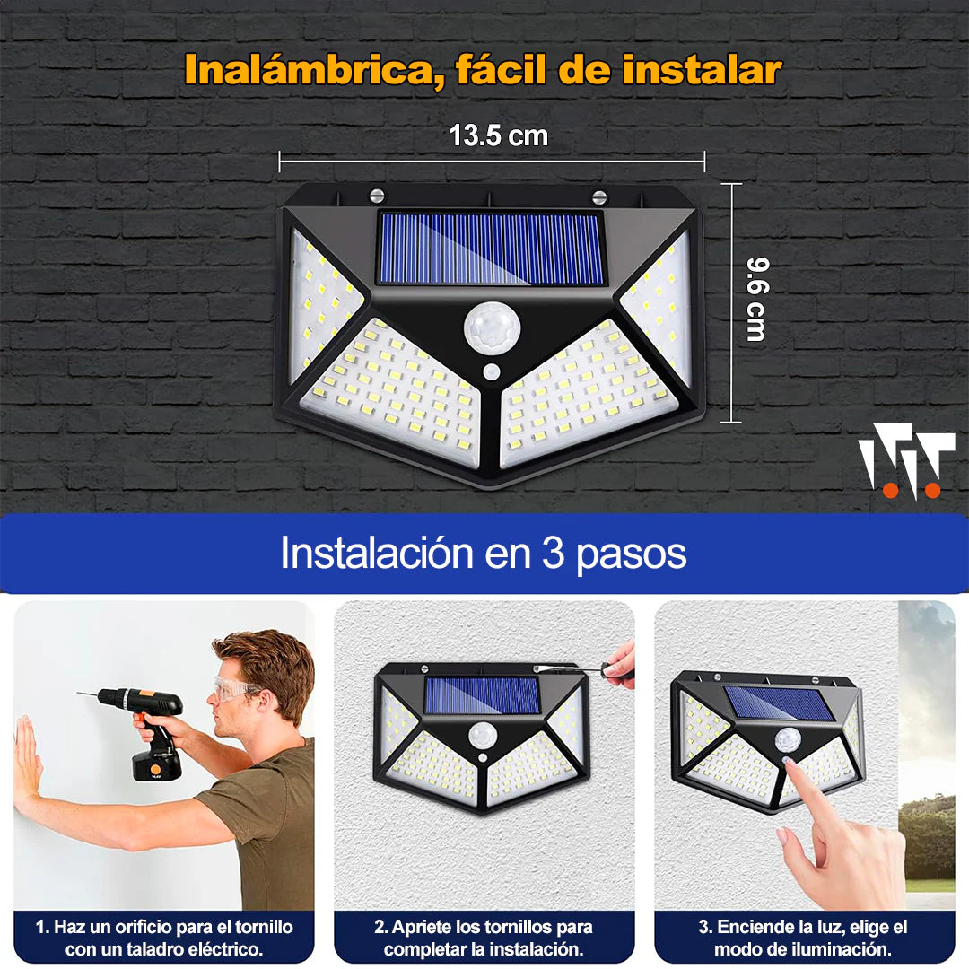 Lampara Solar Pack x 4 ¡Liquidación de Bodega!