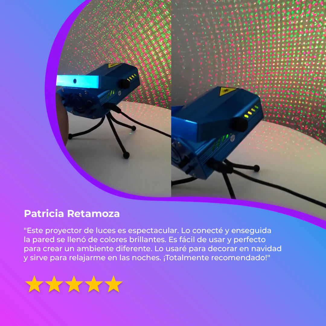 Proyector de Figuras Navideñas en Promoción