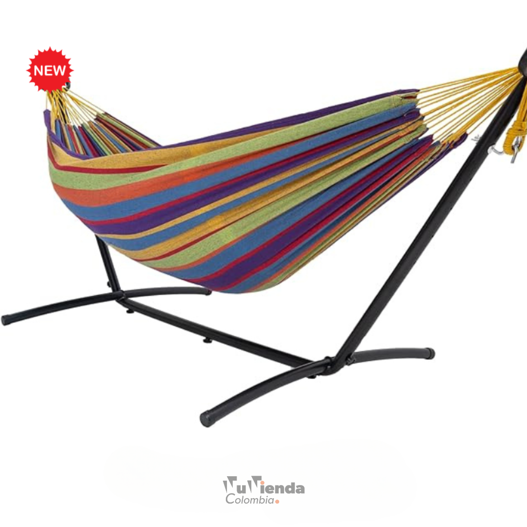 Hamaca con Soporte (incluye Bolso) - Capacidad de 320 libras