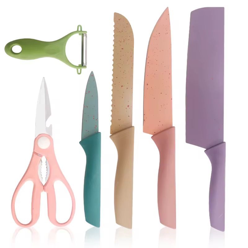 Set De Cuchillos X6 Piezas