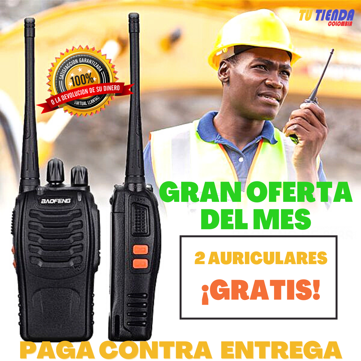 WalkiePro™ Set x 2 (GRATIS 2 Auriculares)