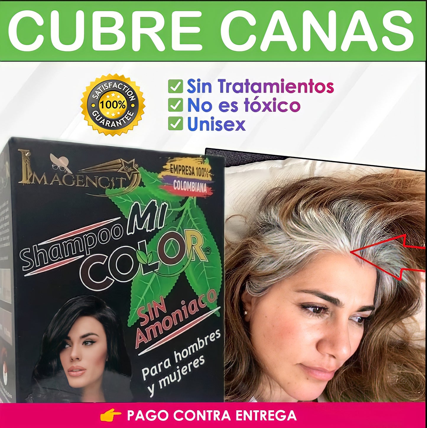 Shampoo Cubre Canas Mi Color®