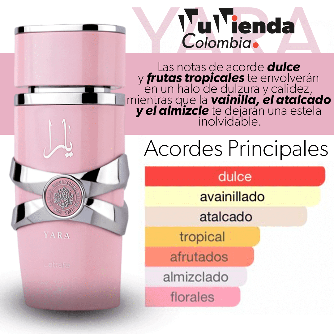 Perfume Yara (100% ORIGINAL) + Obsequio GRATIS