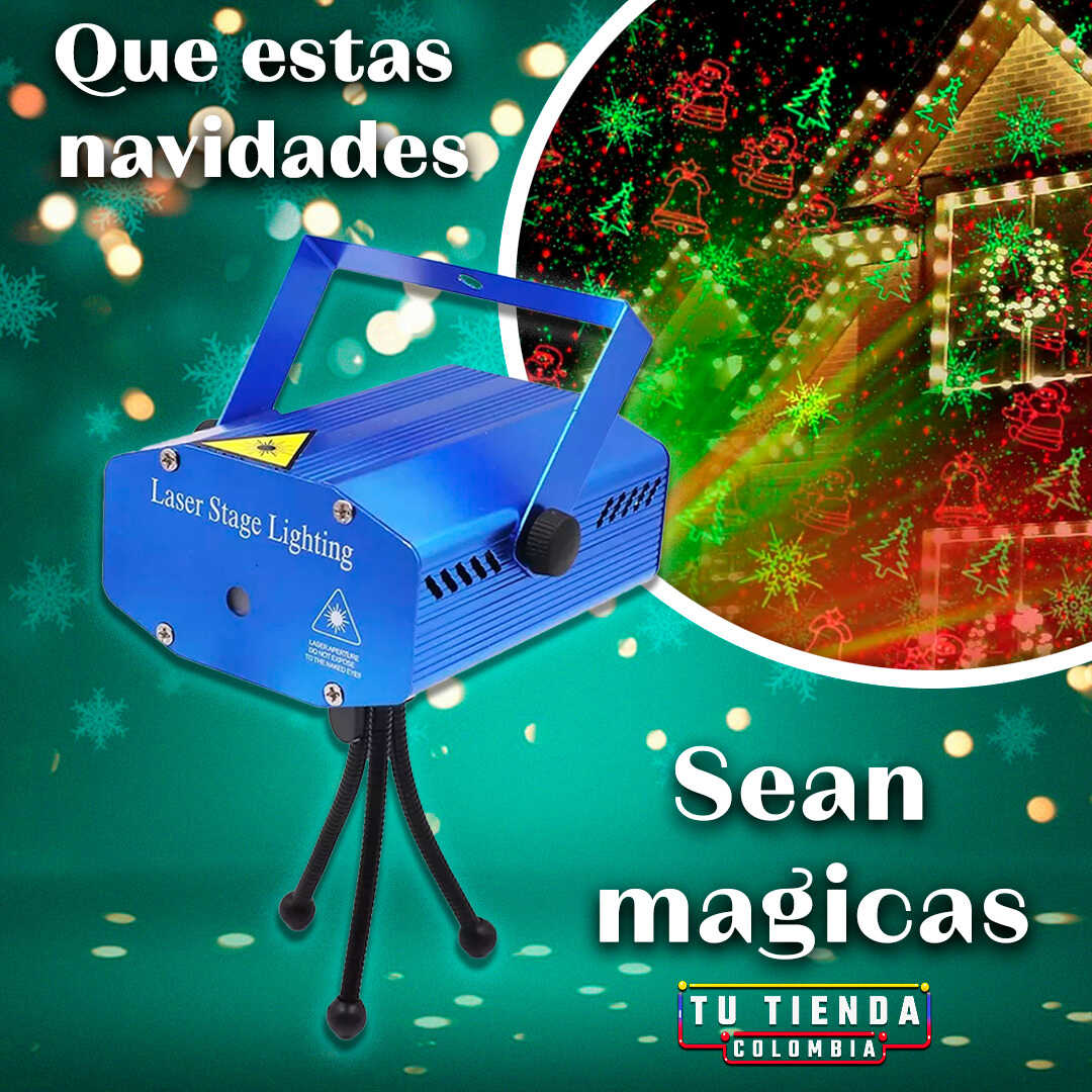 OFERTA PRENAVIDAD!! Proyector de Luces con Formas Navideñas