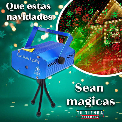 OFERTA PRENAVIDAD!! Proyector de Luces con Formas Navideñas