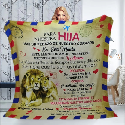 Mantas de Mensajes para Familiares