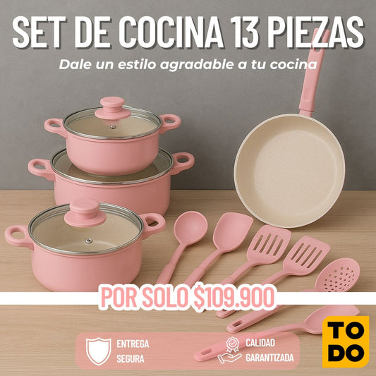 Set de Cocina 13 Piezas