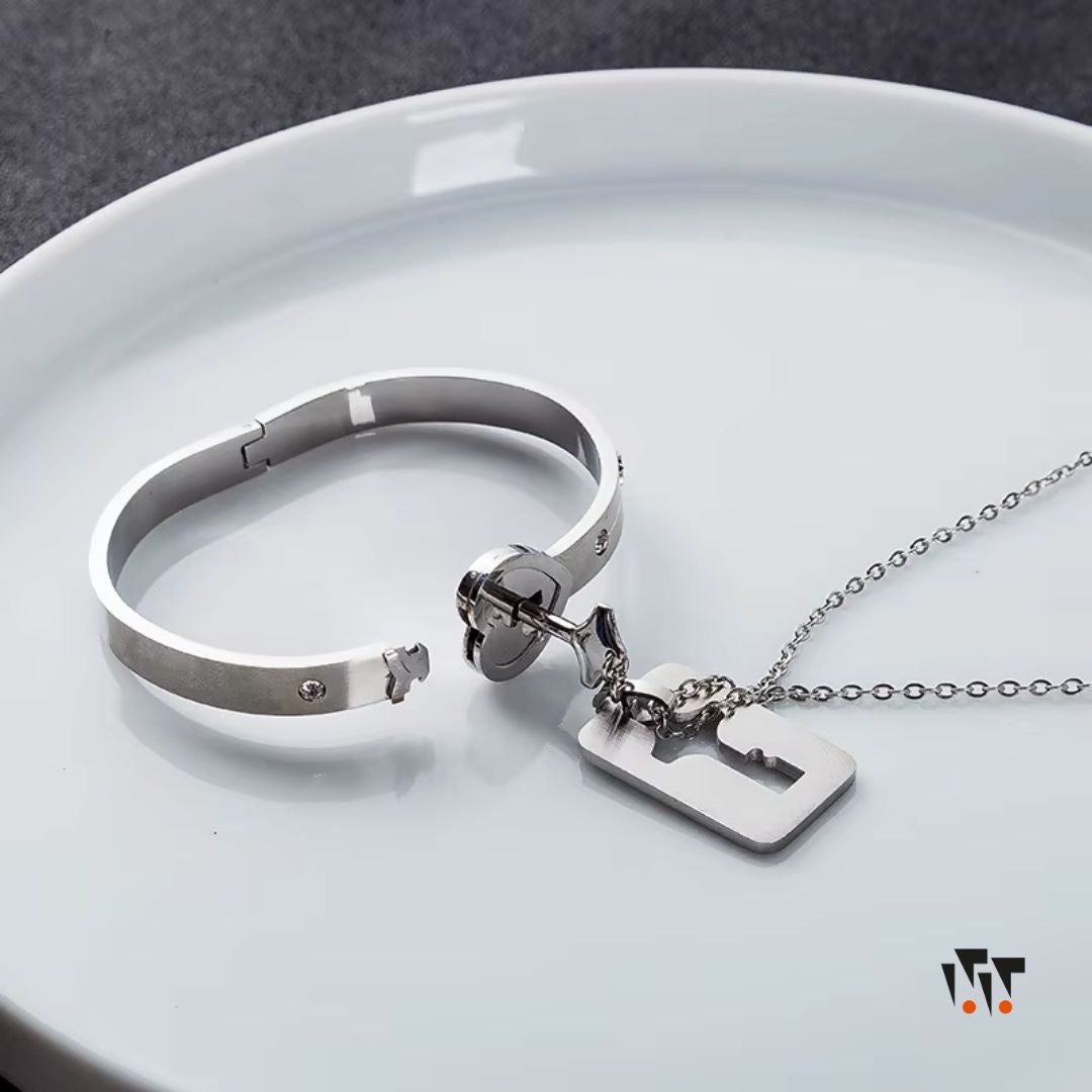 Collar y Pulsera Set de Amor