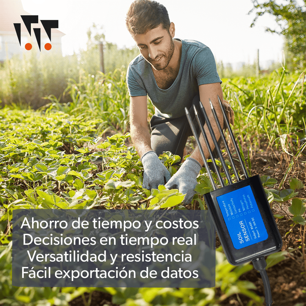 Medidor de parámetros del suelo
