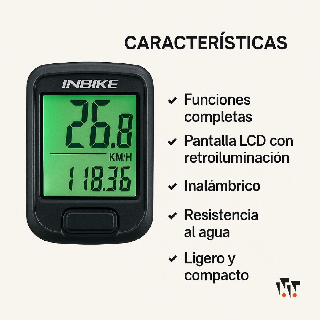 Controla cada detalle de tu pedaleo con nuestro velocímetro digital - VELOCIMETRO BICILCLETA