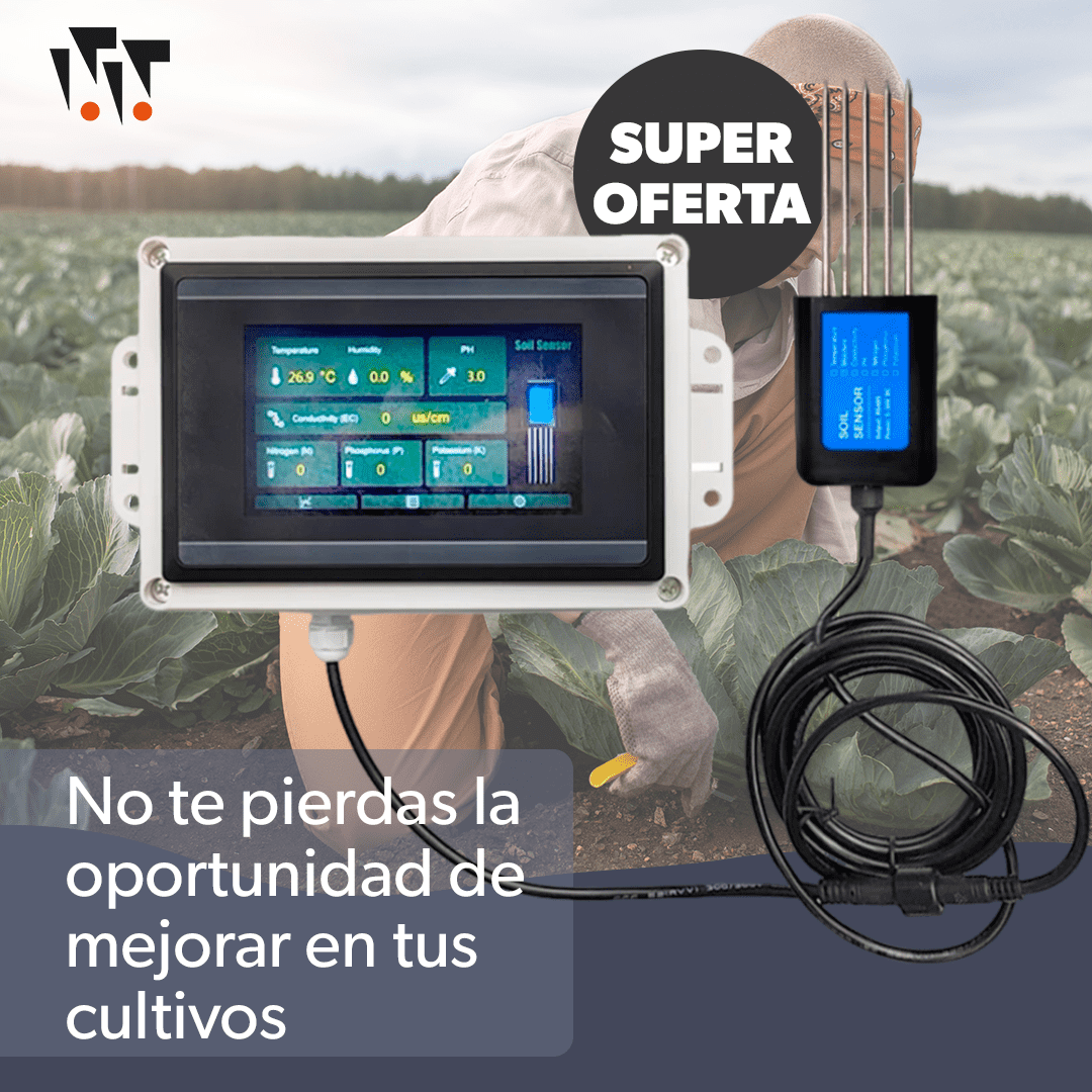 Medidor de parámetros del suelo