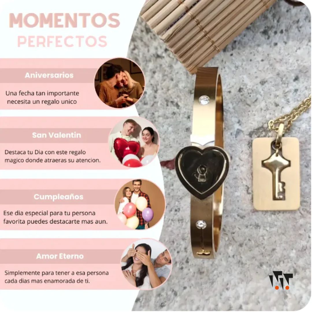 Collar y Pulsera Set de Amor