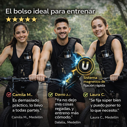 Bolso Magnético Deportivo Gimnasio
