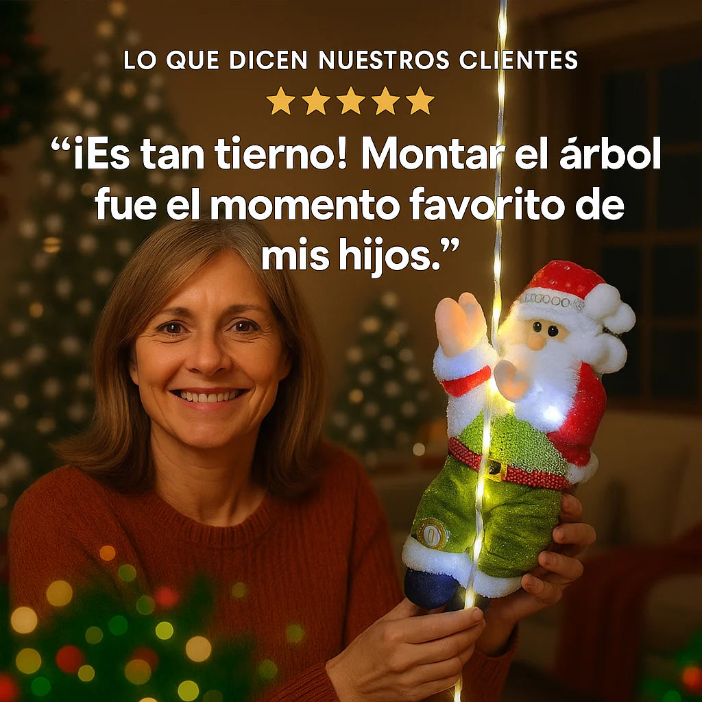 Combo x 3 Papa Noel Escalador