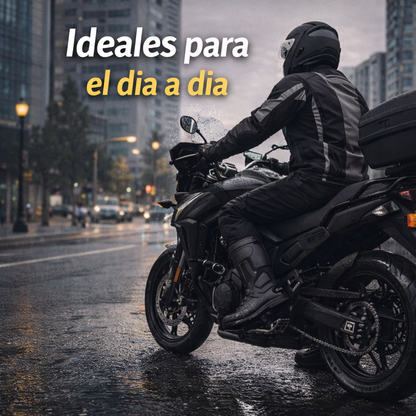 Botas De Motociclista Impermeables Pvc