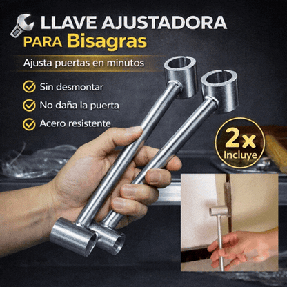 Pack x 2 Llaves Ajustadoras de Bisagras