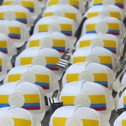 Gorra Tricolor Colombia