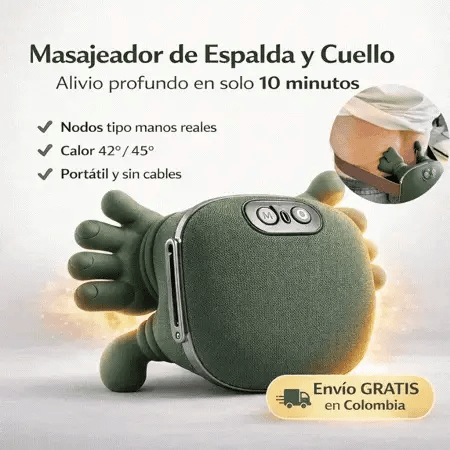 Masajeador de cuello y espalda