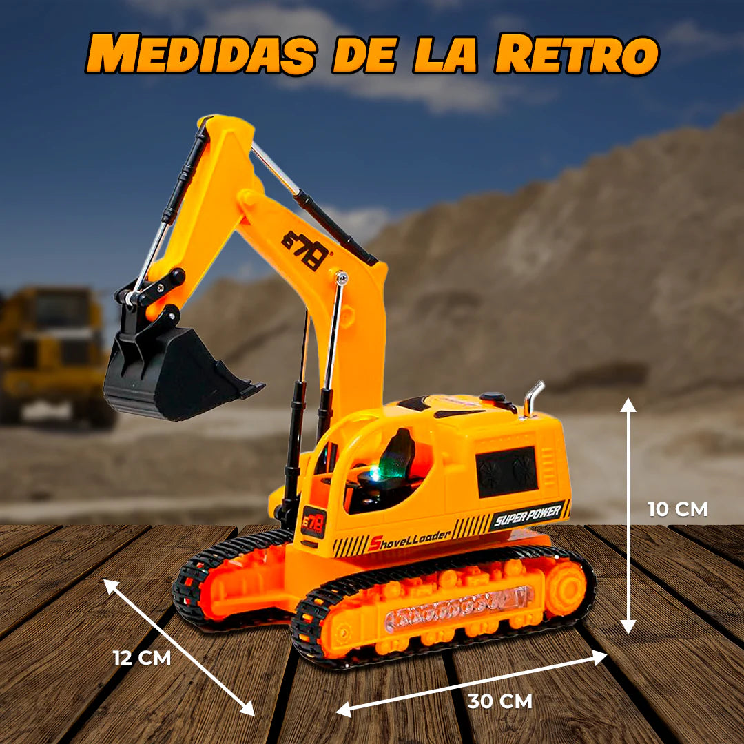 MÁQUINA EXCAVADORA ORUGA A CONTROL REMOTO