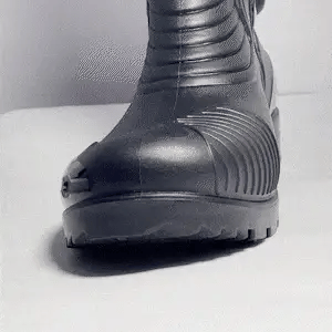 Botas De Motociclista Impermeables Pvc