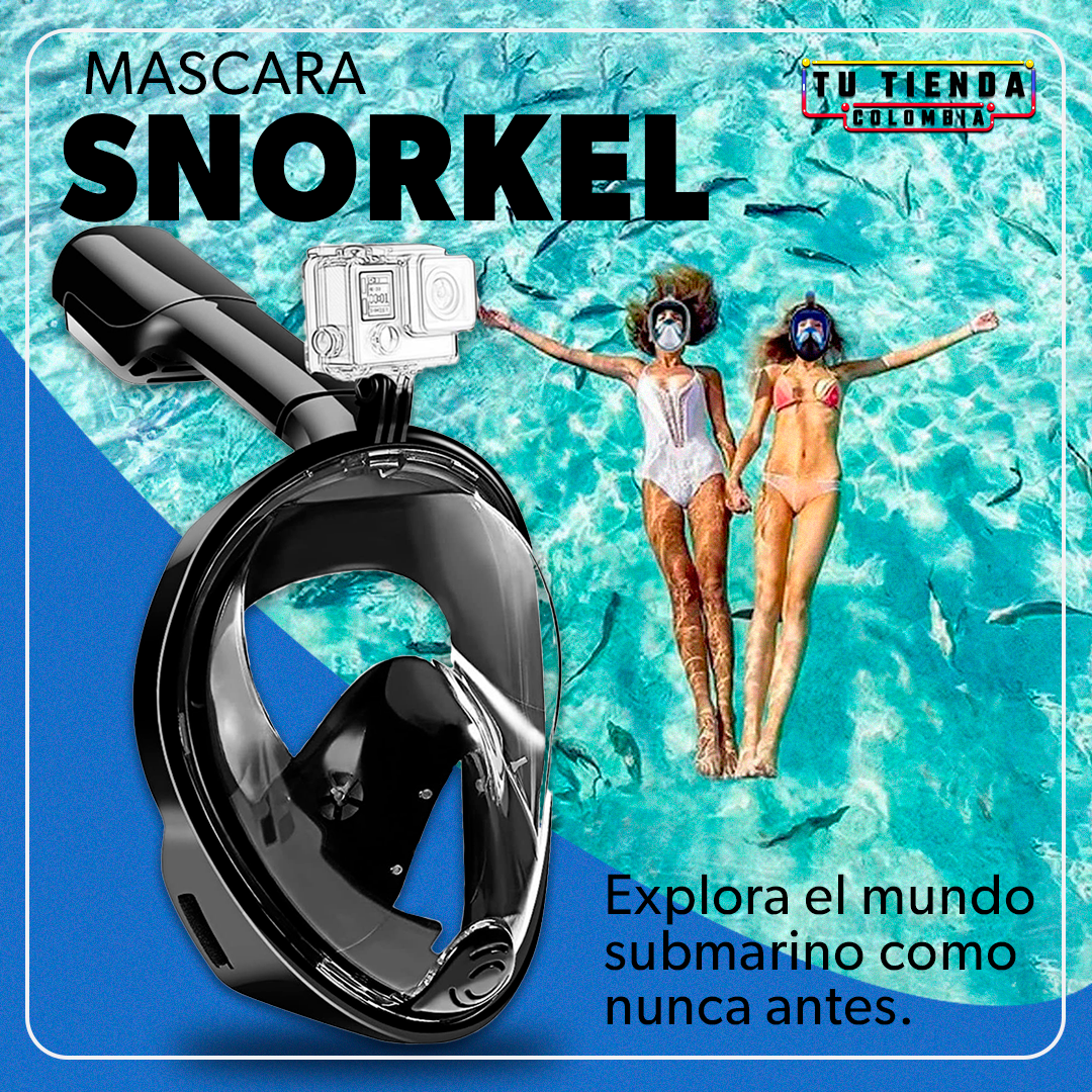 Careta Sea Snorkel® 🌊 Para Mar y Piscina