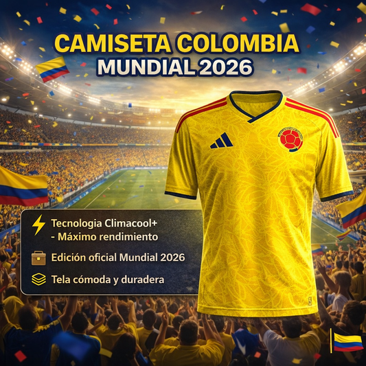 Camiseta Colombia Mundial 2026