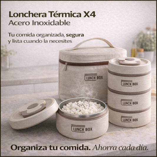 Lonchera Termica X4