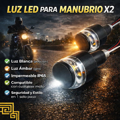 Luces Led x2 para Manubrios