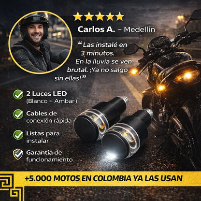 Luces Led x2 para Manubrios