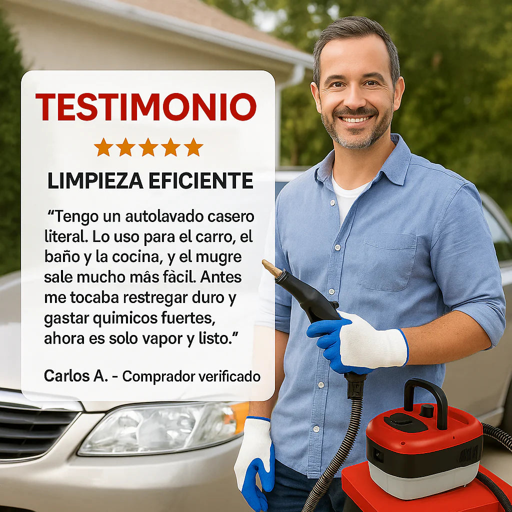 Máquina limpiadora de vapor