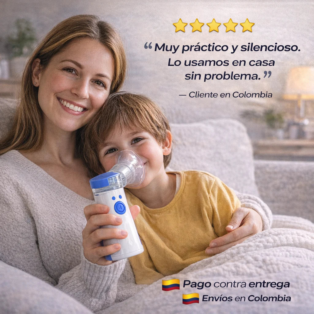 Nebulizador Portatil Pediatrico Y Adulto