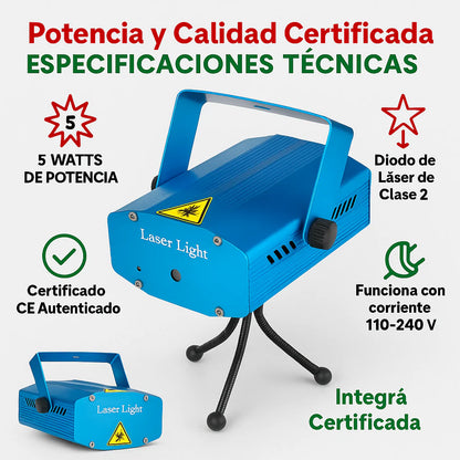 Proyector led navideño