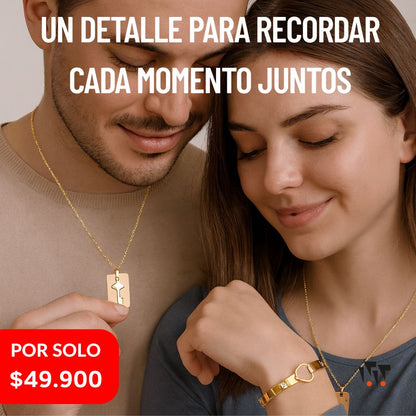 Collar y Pulsera Set de Amor