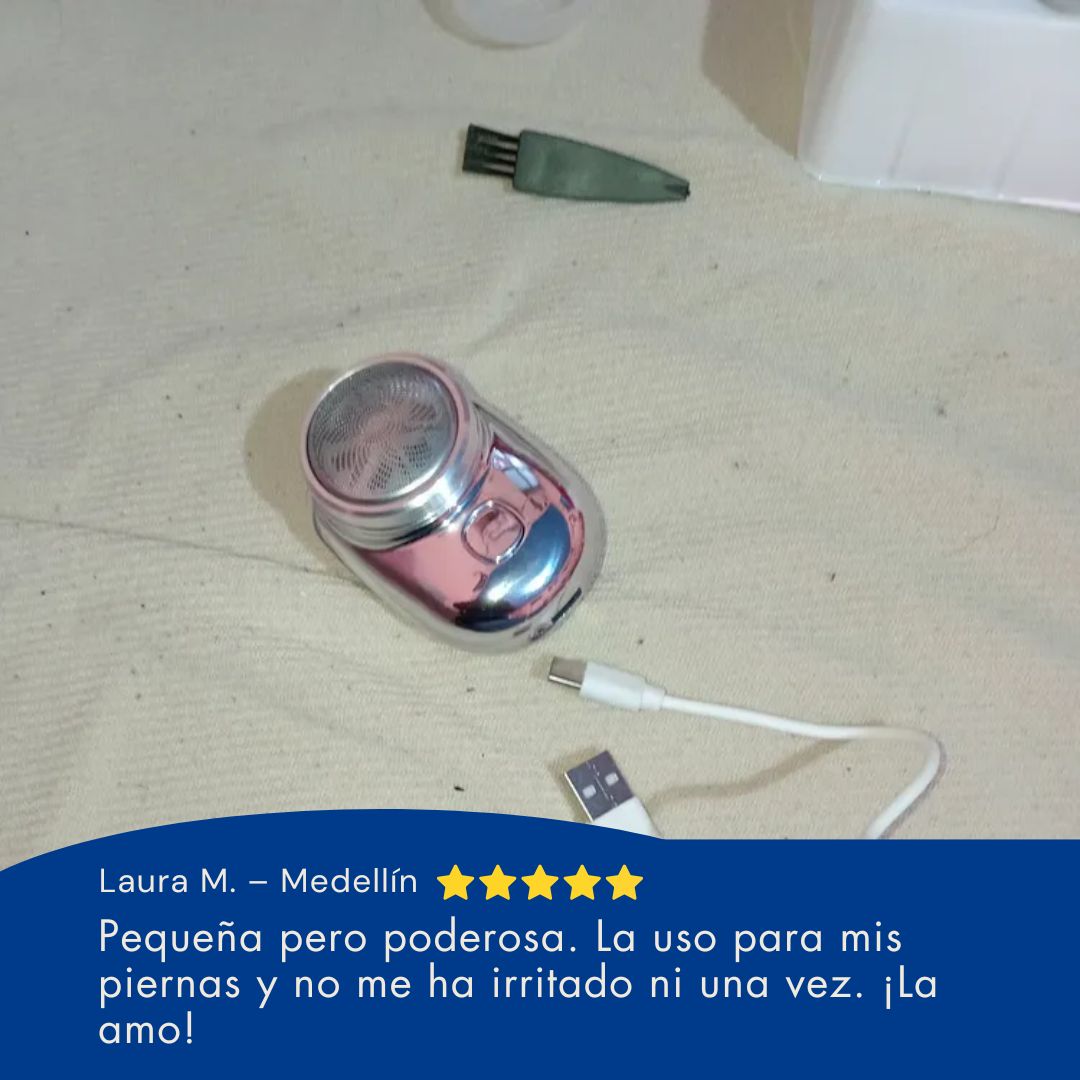 Afeitadora Unisex (Cero Cortes e Irritación) - 1 Año de Garantía