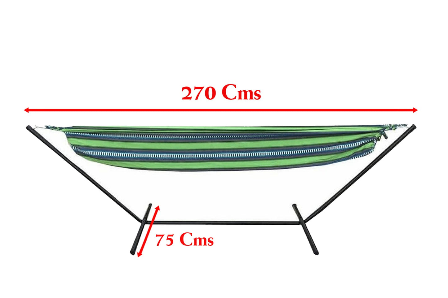 ¡Remate de Bodega! Hamaca con Soporte (incluye Bolso) - Capacidad de 320 libras