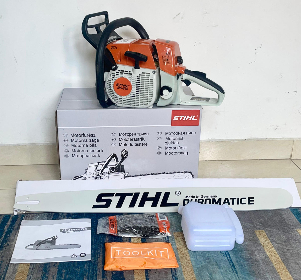 Motosierra Stihl MS 660 - Trabajo Pesado
