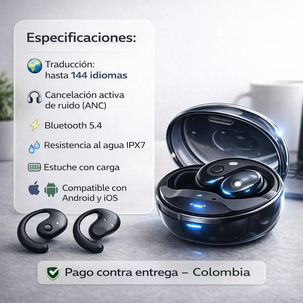 Audifonos Traductores 144 Idiomas