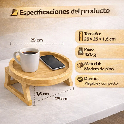 Bandeja De Servicio Plegable