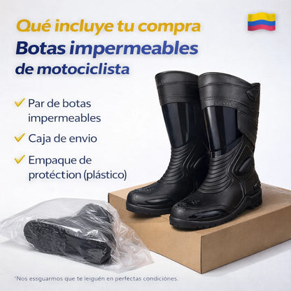 Botas De Motociclista Impermeables