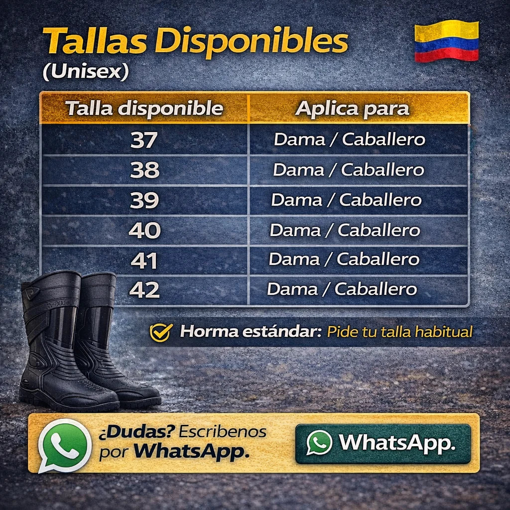 Botas De Motociclista Impermeables