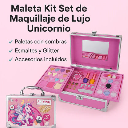 Maleta de Lujo de Maquillaje para Niñas