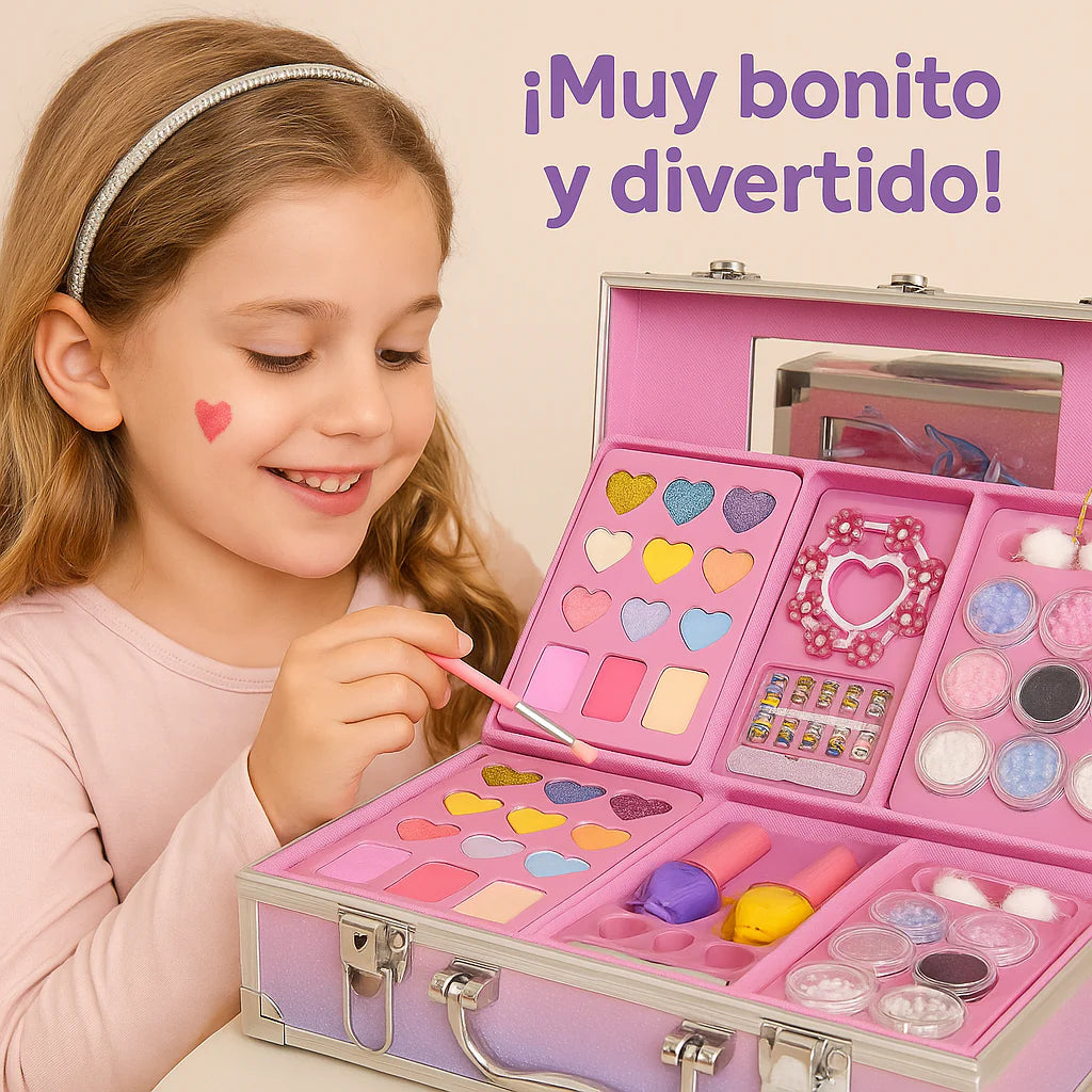 Maleta de Lujo de Maquillaje para Niñas