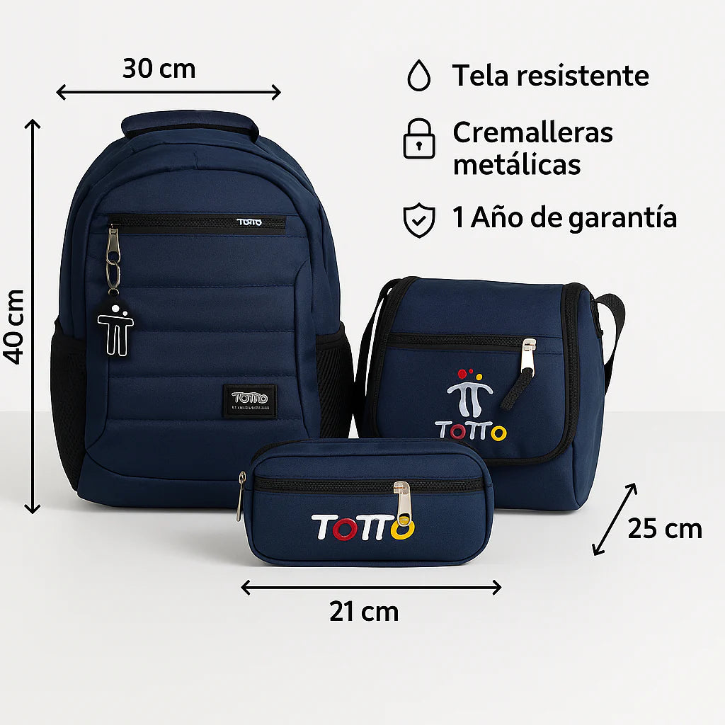 COMBO TOTTO TRIO PRECIO DE LIQUIDACIÓN 3x1