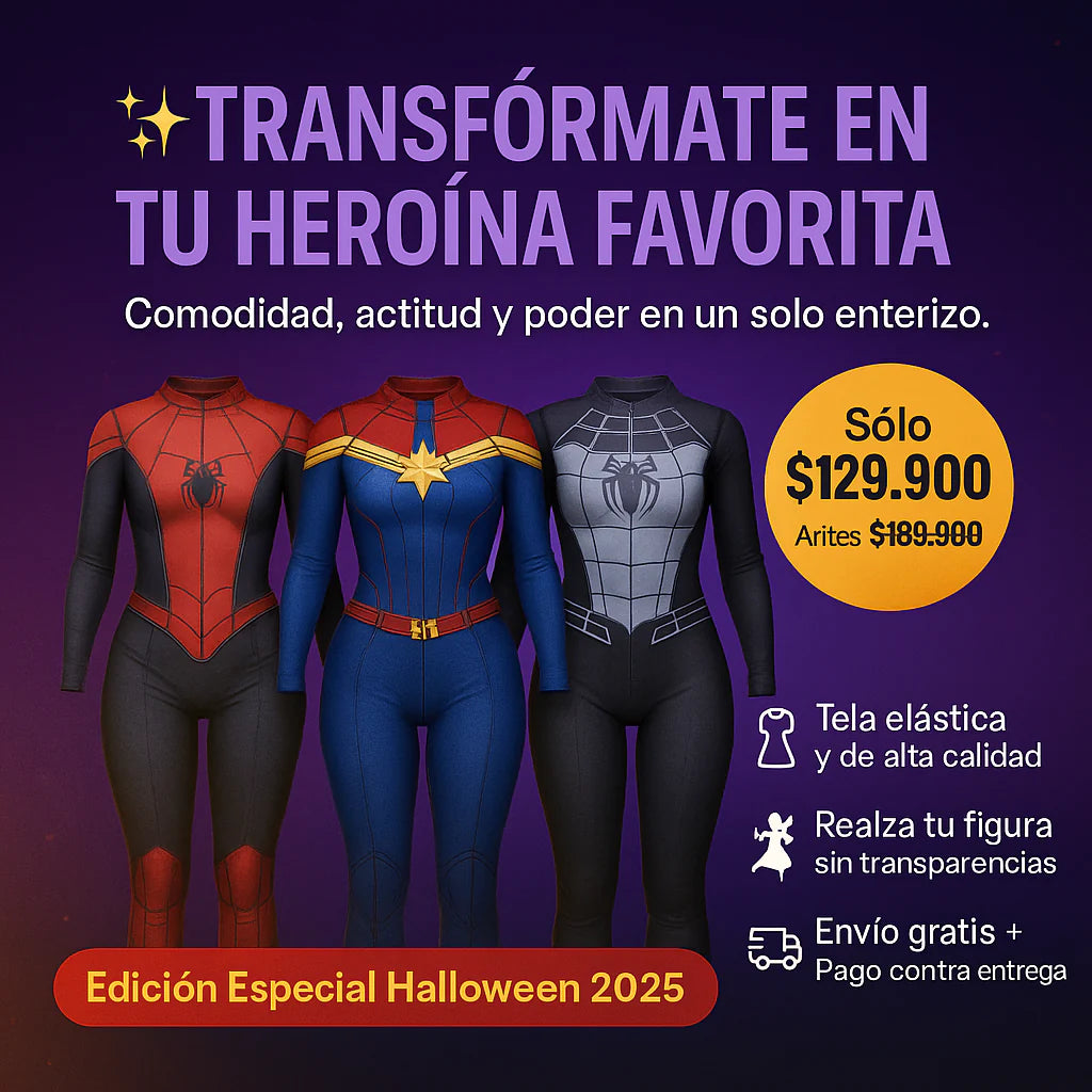 Enterizo halloween