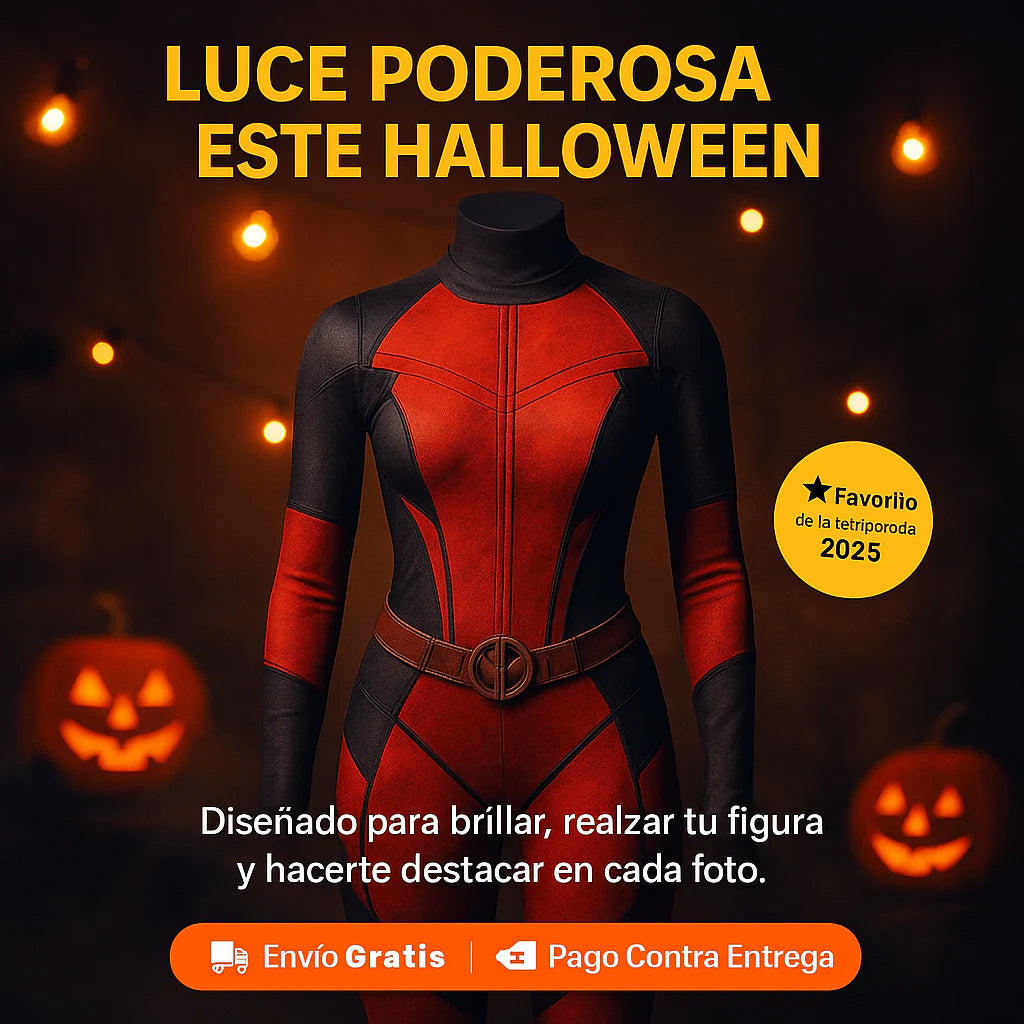 Enterizo halloween