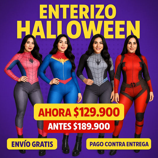 Enterizo halloween