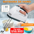 Batidora de mano 7 velocidades